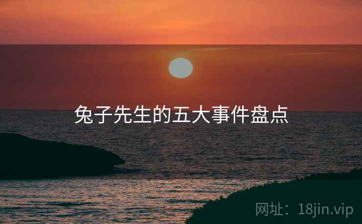 兔子先生的五大事件盘点
